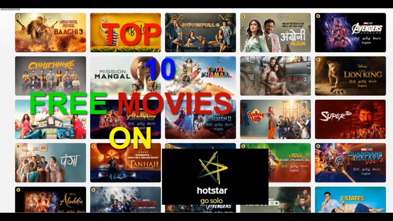 Top 10 Free Movies on Disney+ Hotstar in Hindi | Bollywood ...