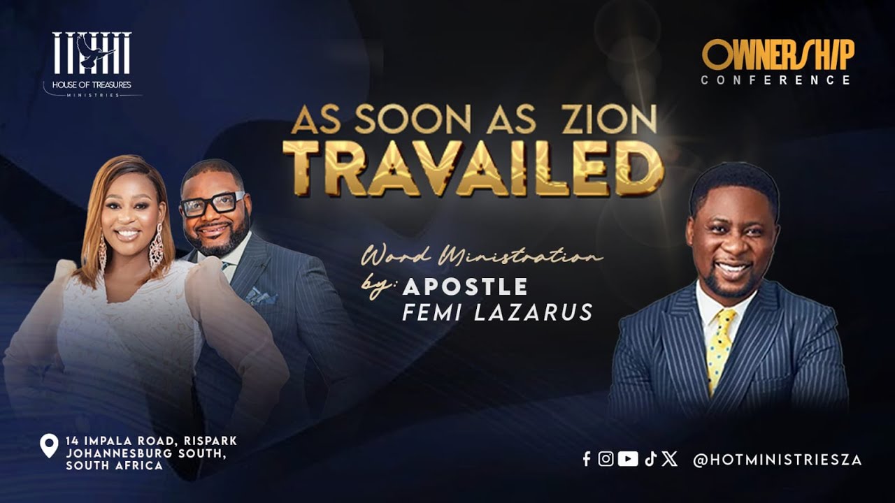 Ownership Conference 2025 - Day 1 [Evening] || Apostle Femi Lazarus || South Africa