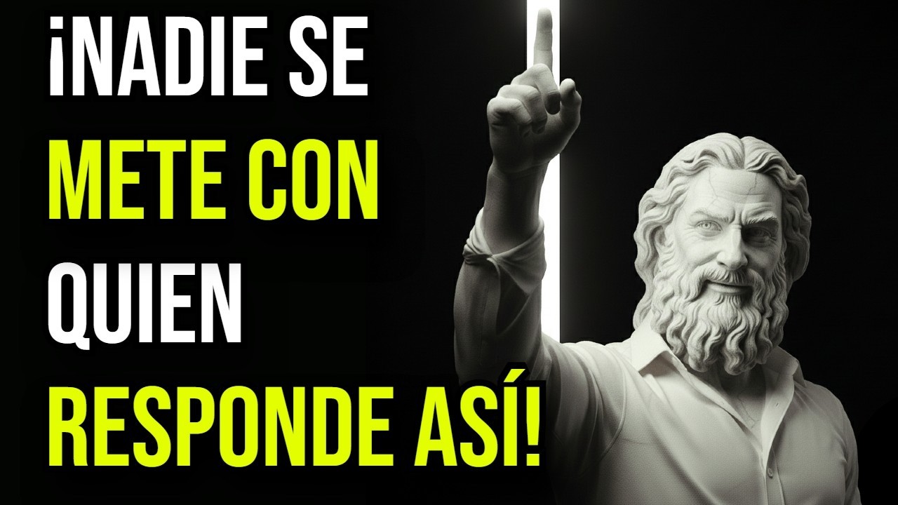 7 Respuestas Inteligentes que Callan a Cualquier Persona | Estoicismo