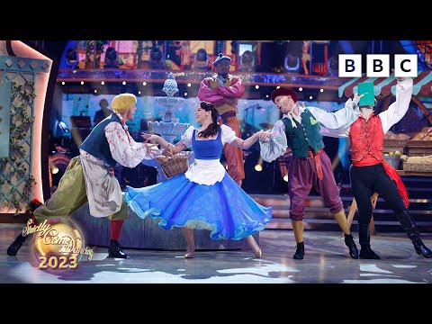 Ellie Leach and Vito Coppola Quickstep to Belle from Beauty And The Beast ✨ BBC Strictly 2023