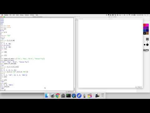 Python Lists, Strings, and Indexing