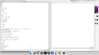 Python Lists, Strings, and Indexing