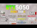 RTX 5050 + Ryzen 7 5800x - Test in 15 Games 1440p