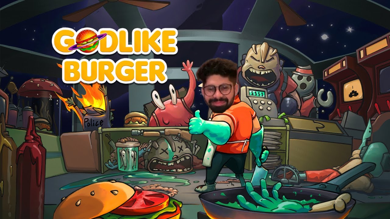 Making some BURGERS for Aliens today | Godlike Burger Live with DAB ...