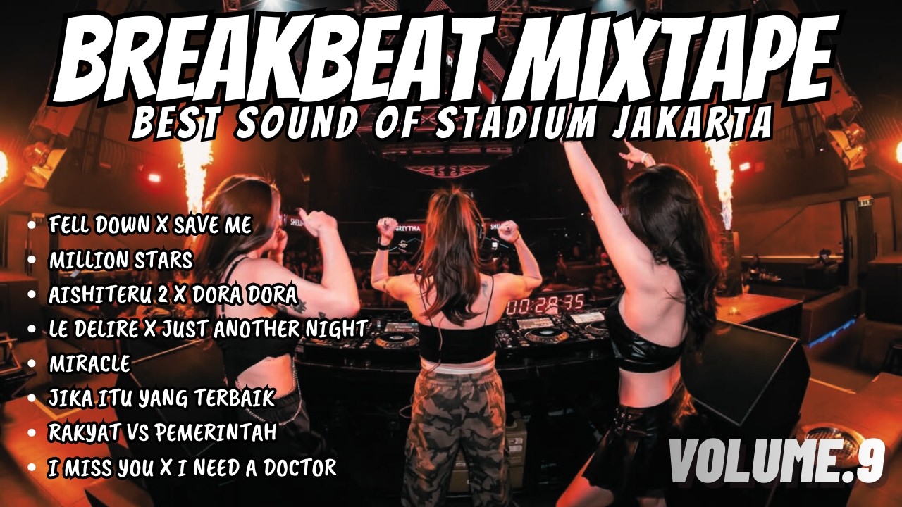 DJ SAVE ME MORANDI X FELL DOWN X MILLION STARS X AISHITERU 2 X LE DELIRE - BREAKBEAT MIXTAPE STADIUM