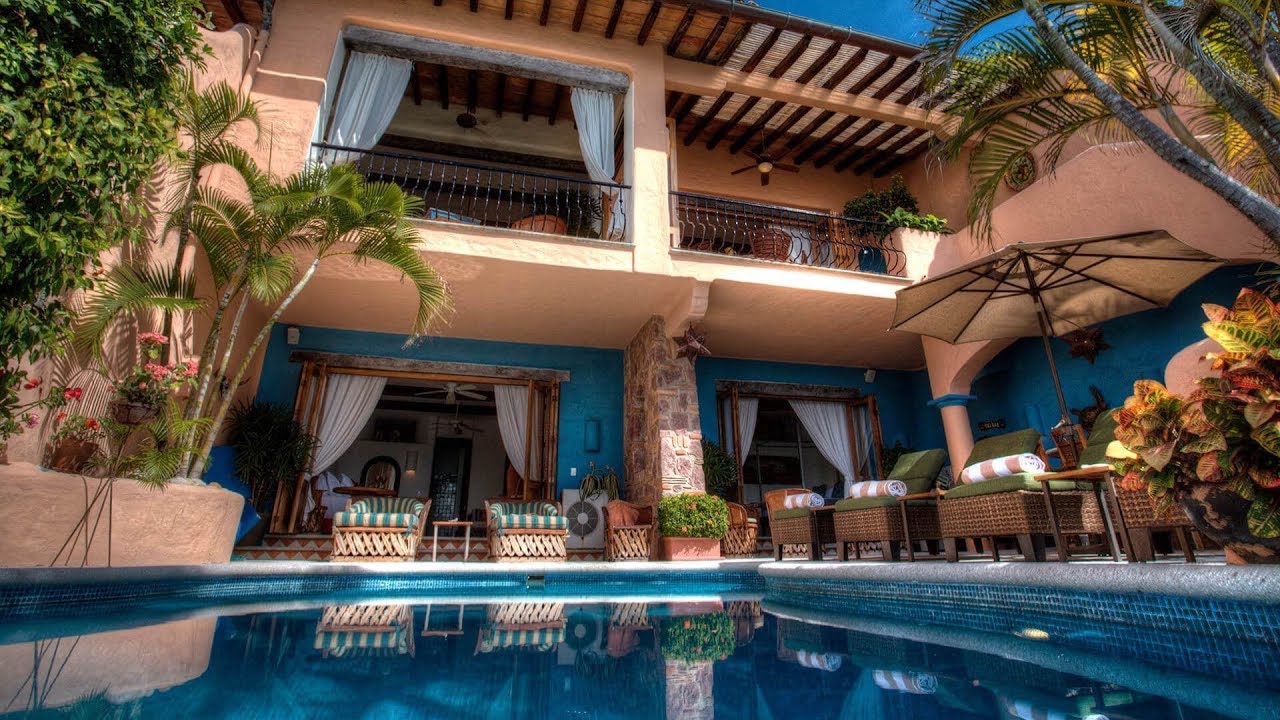 Villa Azul Celeste, Puerto Vallarta Beach House for Rent YouTube