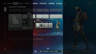 GAME OF TRONES FORTNITE ITEMSHOP 18.6.26 #fortnite #fortniteshop #shorts #gameofthrones