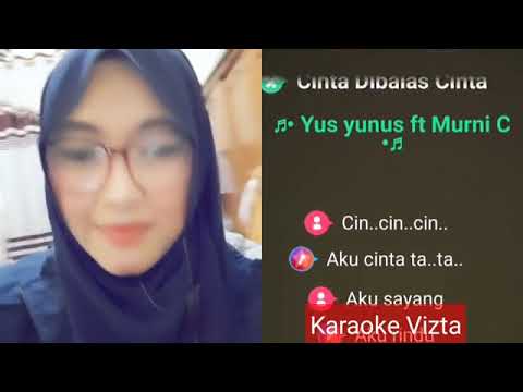 Karaoke CINTA DIBALAS CINTA Yus Yunus Ft. Murni Chania - Cover |  KARAOKE DANGDUT DUET