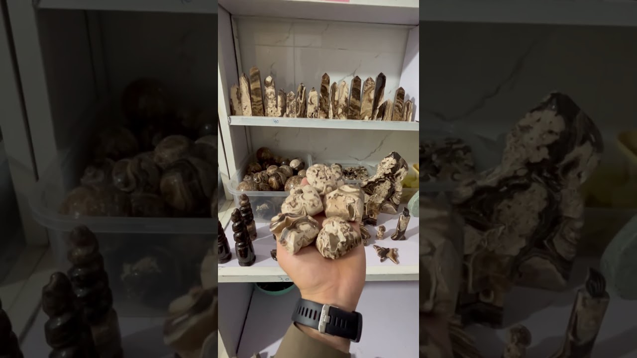 Chocolate Calcite All shapes Available 