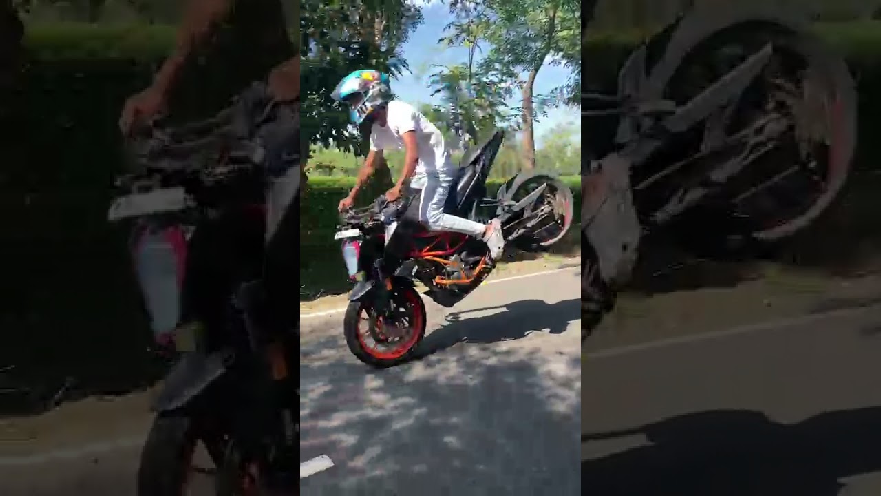 live accident Duke 250