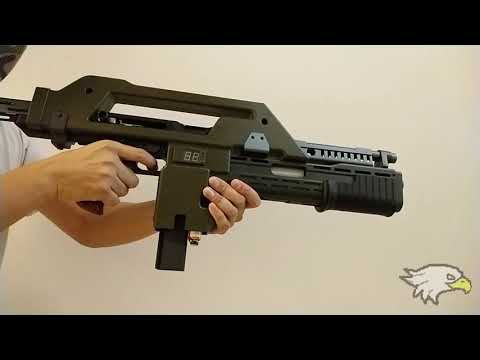 M41A Pulse Rifle Airsoft Gas BlowBack Custom.Schedule 70%.