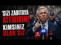 Mansur Yavaş "Zabıtayla Attırırım" Dedi, Pet Şişeler Havada Uçuştu!