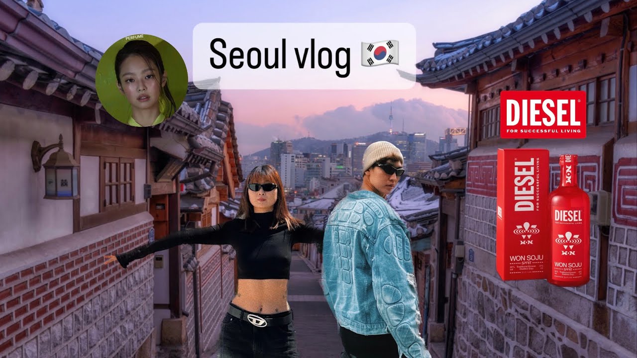 Seoul vlog 2023 spring (Color analysis, Diesel Soju, Airbnb) - YouTube