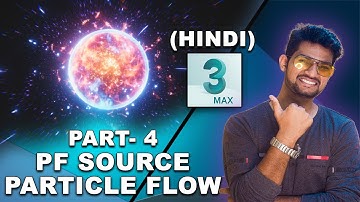 3ds max particle system tutorial part- 4 of 6 (HINDI) || Tutomator || Praveer Das ||