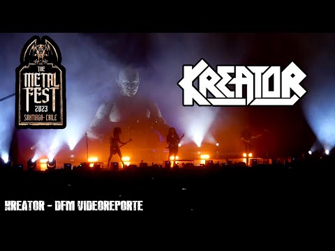 KREATOR  - The Metal Fest Chile (23/04/23) Movistar Arena 🤘💀🎥