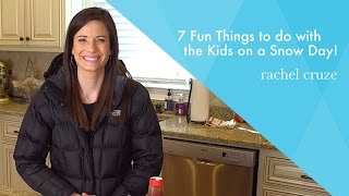 7 Fun Things to do with the Kids on a Snow Day!