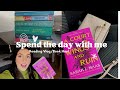 Spend the Day with Me📚🌸  - Book Haul &amp; Spoiler Free Reading Vlog!!
