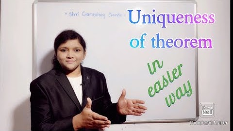 Uniqueness of Theorem on Coplanar Vectors