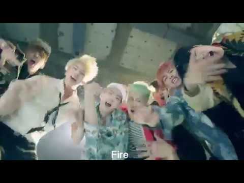 防弾少年団(BTS) - Fire【歌詞,カナルビ,日本字幕付き】