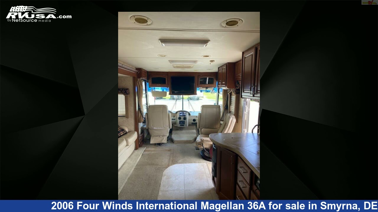 Magellan Rv Eye-catching 2006 Four Winds International Magellan Class A RV For Sale ...