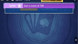 Microsoft Solitaire Collection: Spider - Hard - November 12, 2019