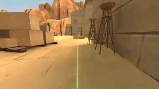 GMod A* Pathfinder from one end of cp_egypt to another