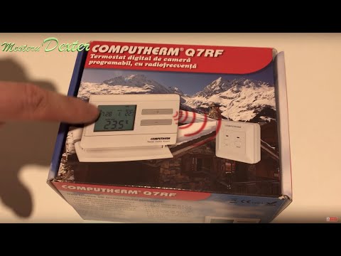 Instalare Termostat de camera COMPUTHERM Q7RF