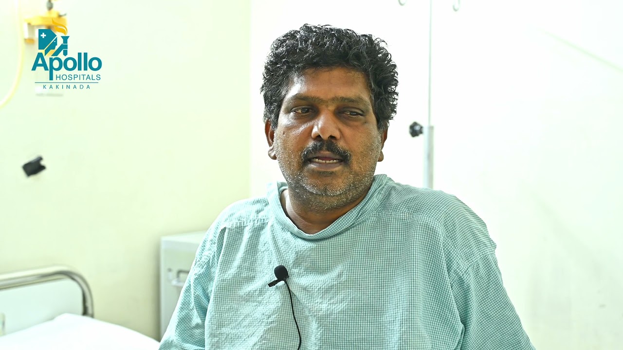 D SRINIVAS RAO - DR.MANOHAR PRASAD || Apollo Hospitals Kakinada