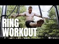 GYMANSTIC RINGS WORKOUT