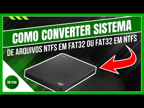 Vídeo: A conversão de FAT32 em NTFS apagará os dados?