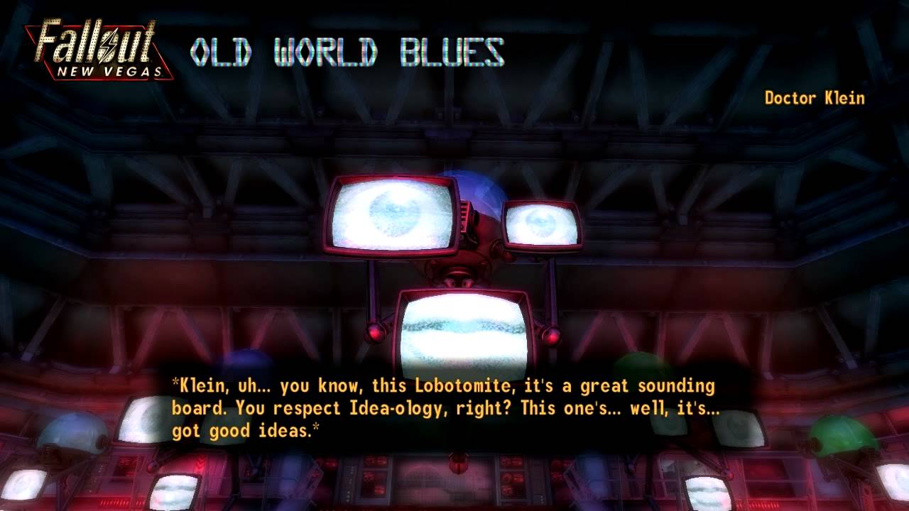 Fallout New Vegas Old World Blues Ending