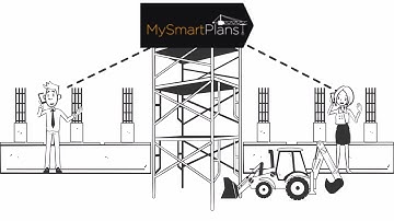 ✅ construction project document transparency management animated explainer video : mysmartplans