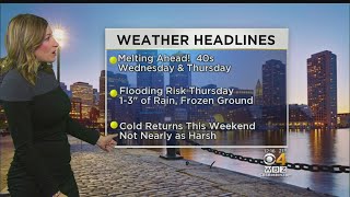 WBZ Midday Forecast For January 22