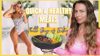 Freelee reacts to Whitney Simmons What I eat in a day to get fit screenshot 4