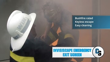 Product Overview: Invisi-Scape Emergency Exit Screens