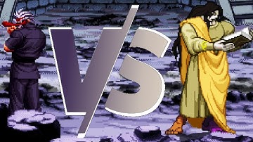 Serious Mr. Karate VS Gill Mugen KOF VS Street Fighter