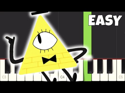 Gravity Falls Song - EASY Piano Tutorial