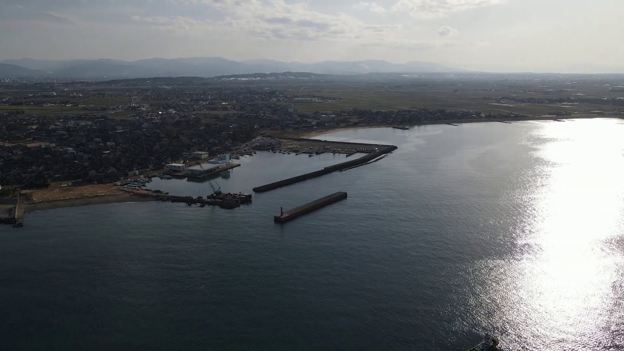 富山 四方漁港 Fhd Dji Mavic Air2 Youtube
