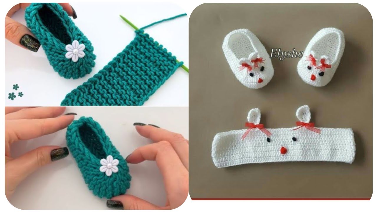 l”💗 “Crochet Baby Shoes Pattern | Quick & Easy Baby Booties”