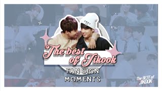 Best of #Jikook • fansign moments