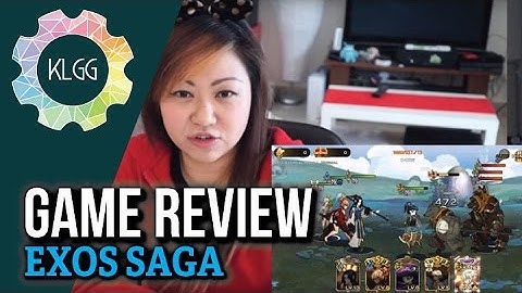 Exos Saga mobile game review in 2 minutes