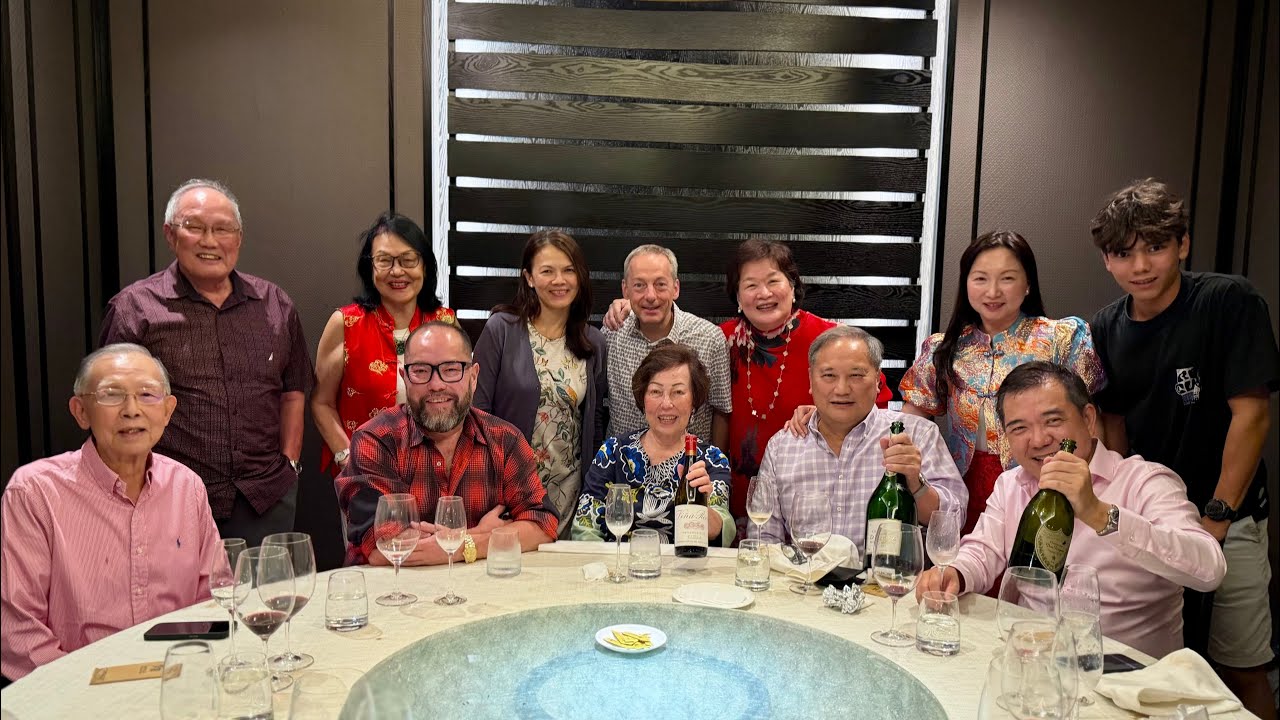 2026: Dinner with Jeffrey’s Foodie and Oenophile gang
