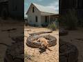 Nobody is trying to rescue the dog from the giant python