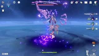 Genshin Impact Raiden Boss Slice and Hand attack