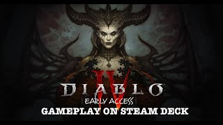 Diablo Iv Early Access - 2023 On Valve Steam Deck Steam Os