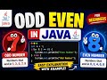 Odd Even Number in Java | Easy Program for Beginners 🔥