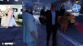 Download lagu xQc runs into a Donald trump CLONE in GTA | GTA RP NoPixel V