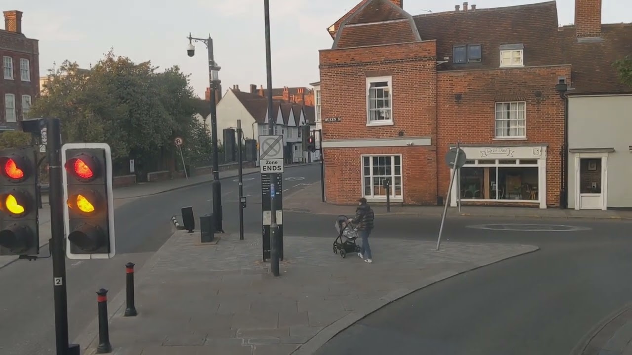 Colchester bus journey #2. High Street to Military Road
