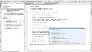 MPAndroidChart con datos de SQLite en Android Studio