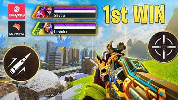 APEX LEGENDS MOBILE My FIRST GAME 😍🔥